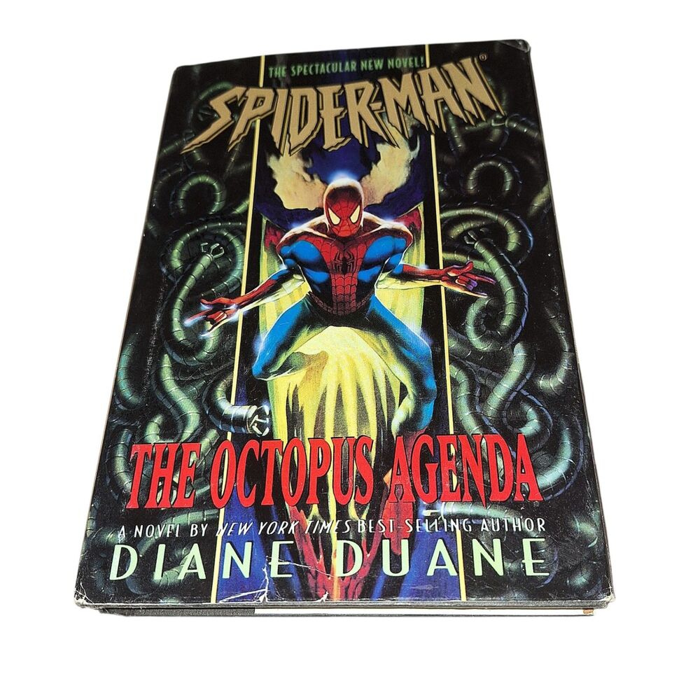 Spider-Man The Octopus Agenda Diane Duane 1996 1st Ed Hardcover Marvel Doc Ock